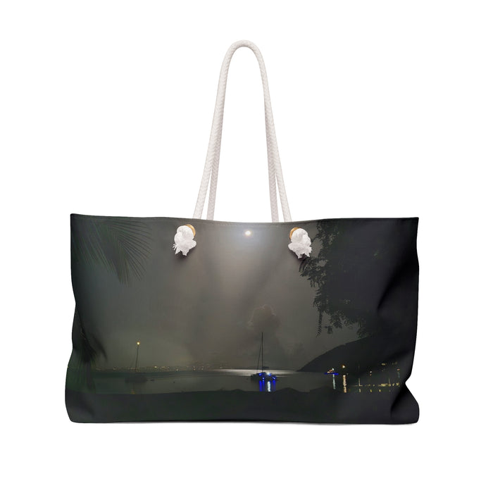 Moonlit Serenity Weekend Bag: Sail into Tranquility