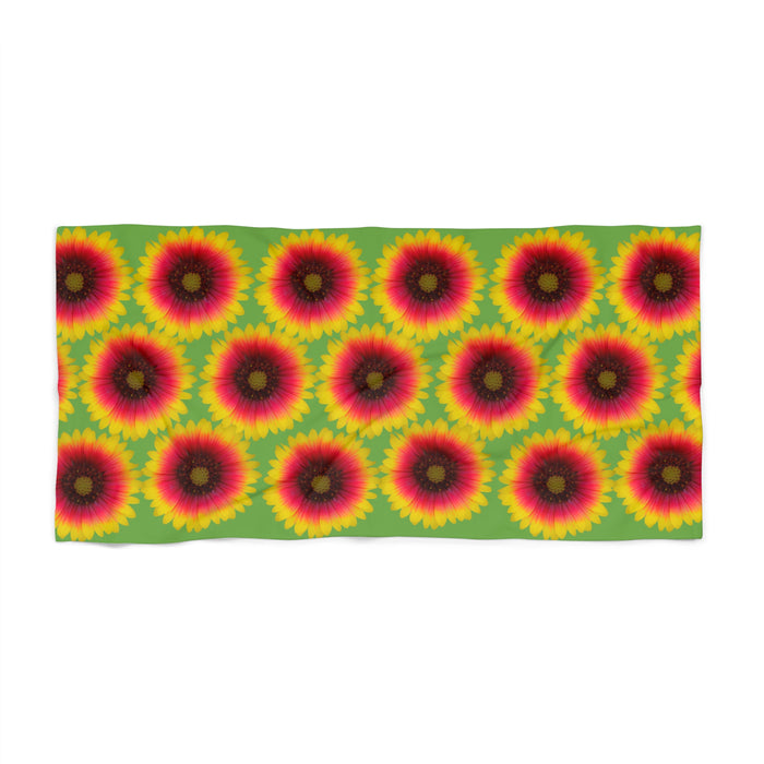 Sunflower Bliss Towel: Shine Bright by the Shore, Lake, and Pool