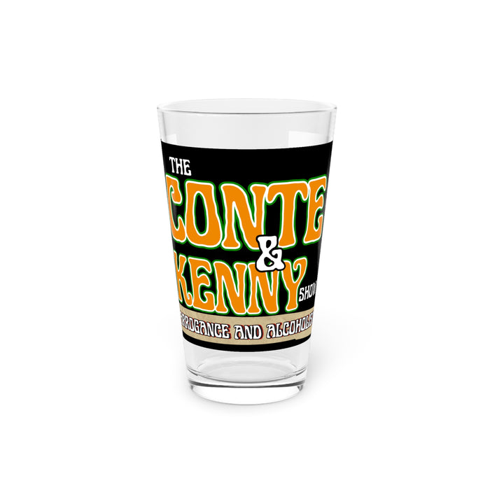 The Conte & Kenny Show Pint Glass, 16oz