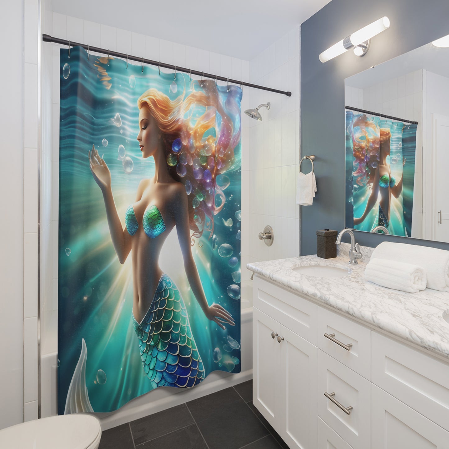 Mermaid Shower Curtain