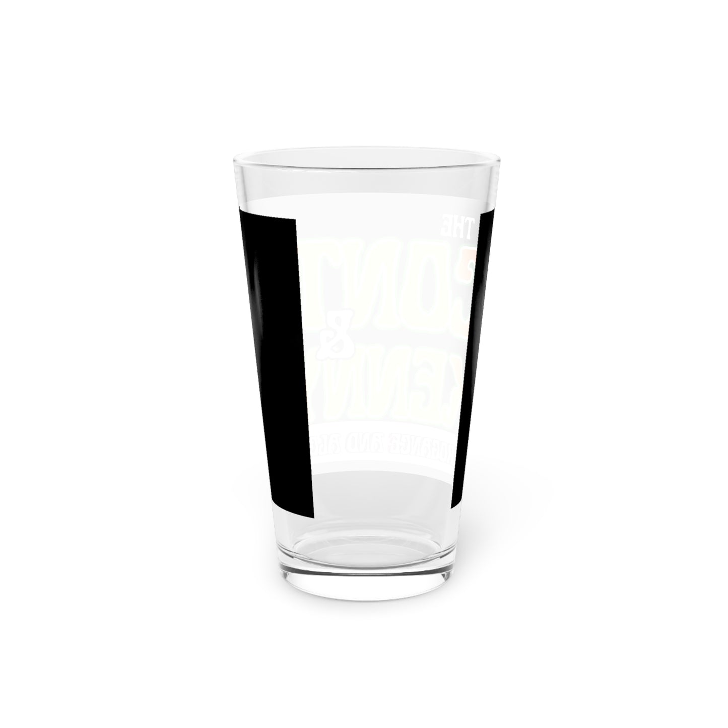 Conte and Kenny Show Pint Glass 16oz