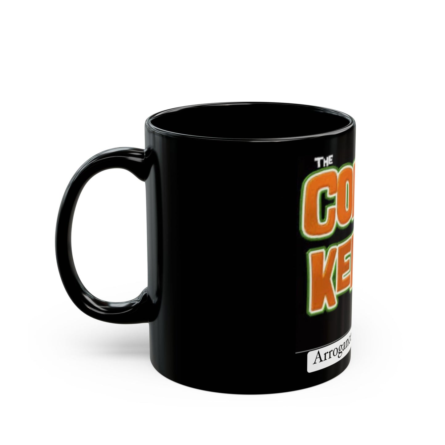 Conte and Kenny Show Black Ceramic Mug 11oz