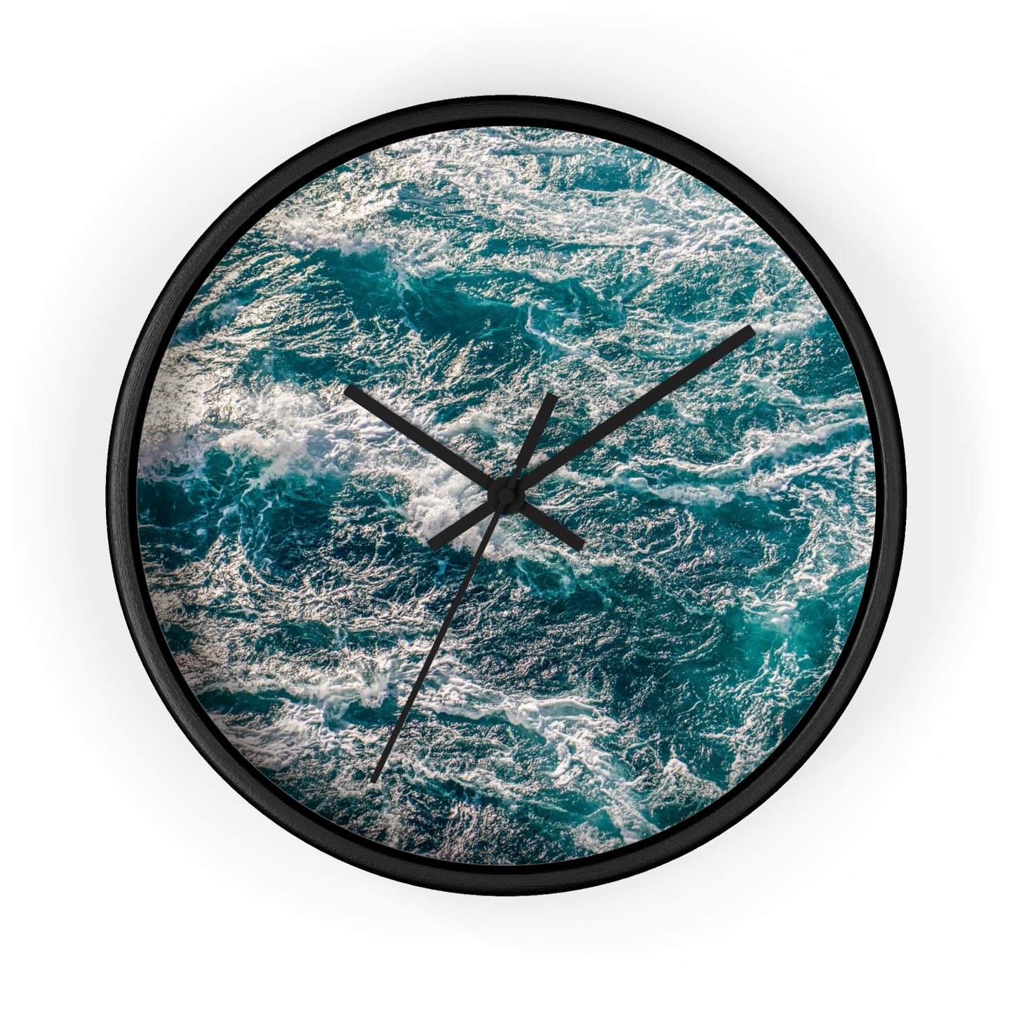 Ocean Waves Wall Clock