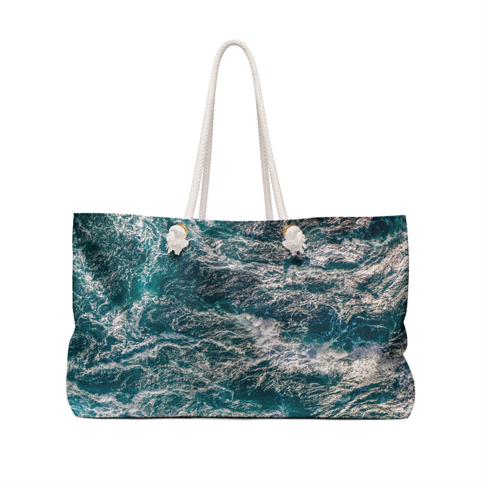 Ocean Waves Weekender Bag: Make a Splash!