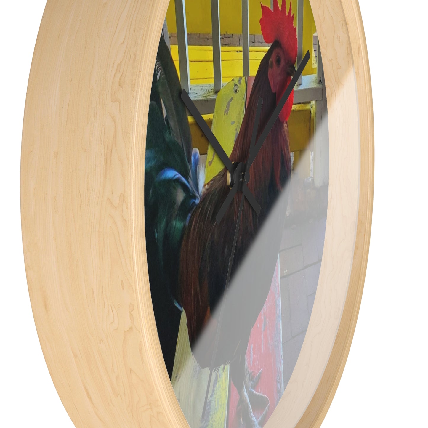 Key West Rooster Wall Clock