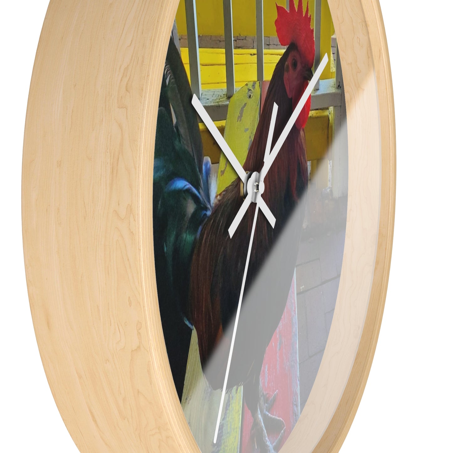 Key West Rooster Wall Clock