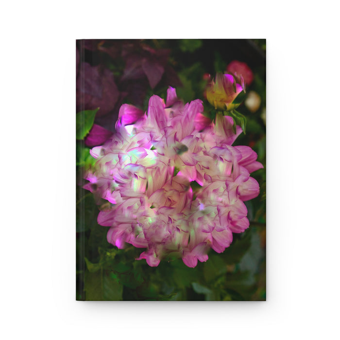 Pink Hydrangea Hardcover Journal