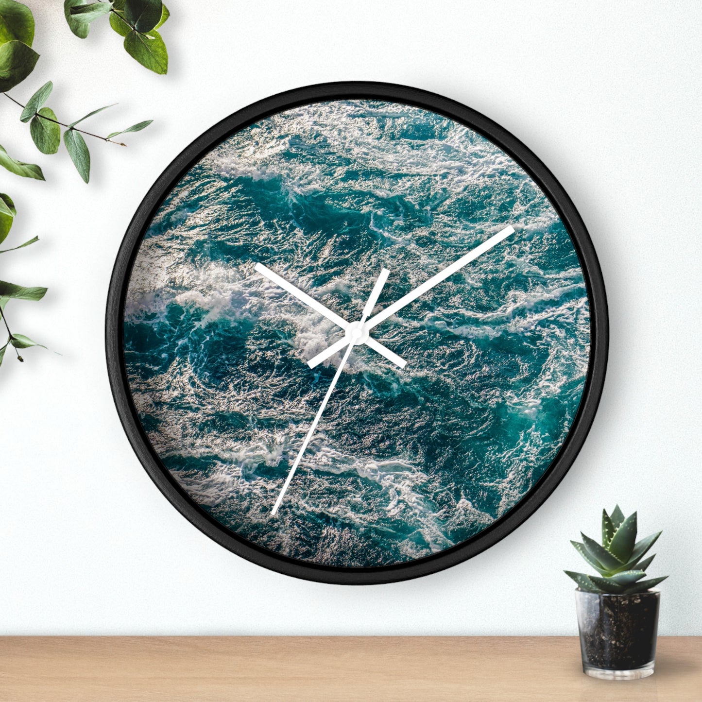 Ocean Waves Wall Clock