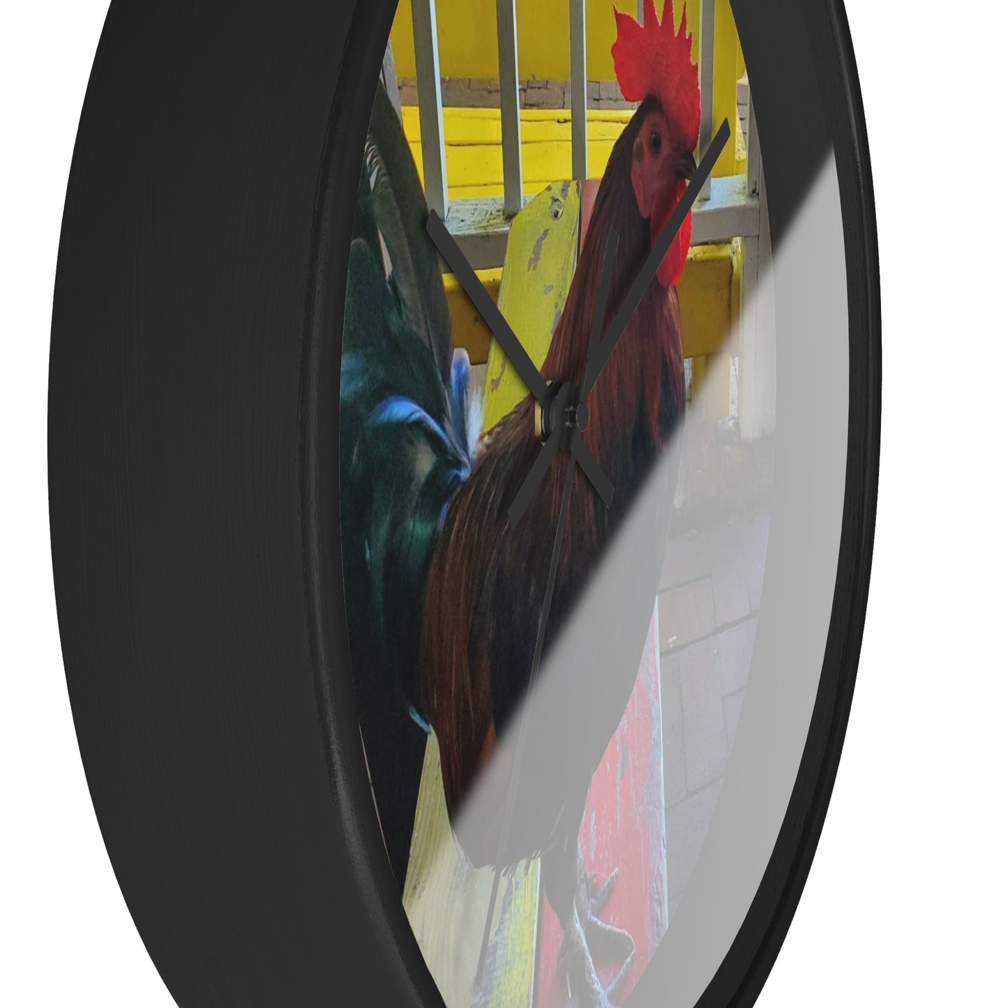 Key West Rooster Wall Clock