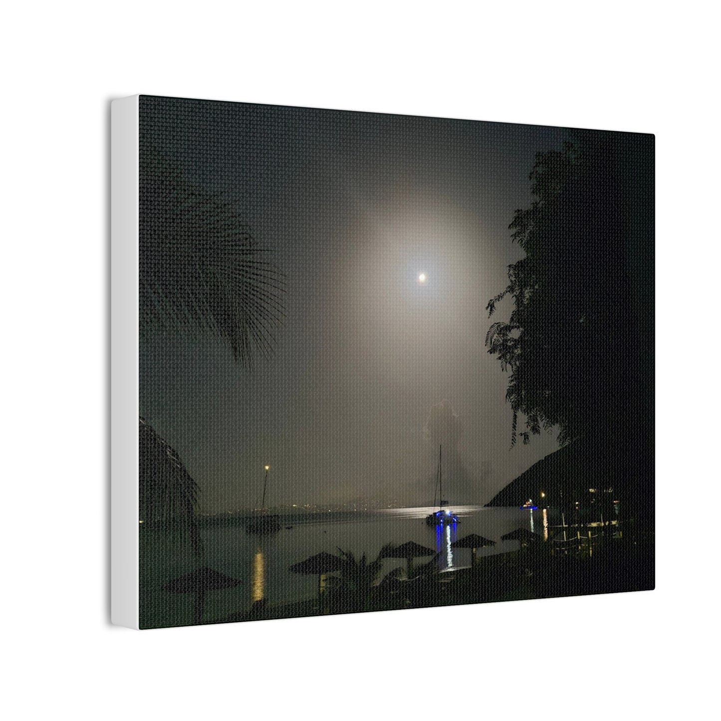 Moonlit Angel Over Great Harbor, Jost Van Dyke