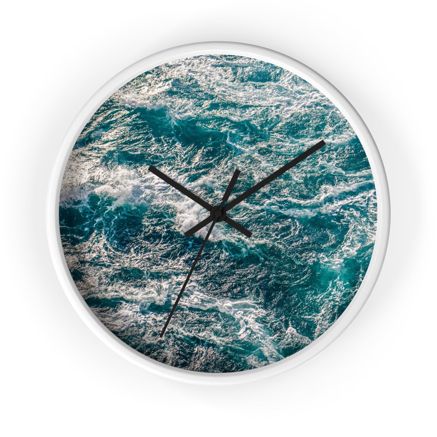 Ocean Waves Wall Clock