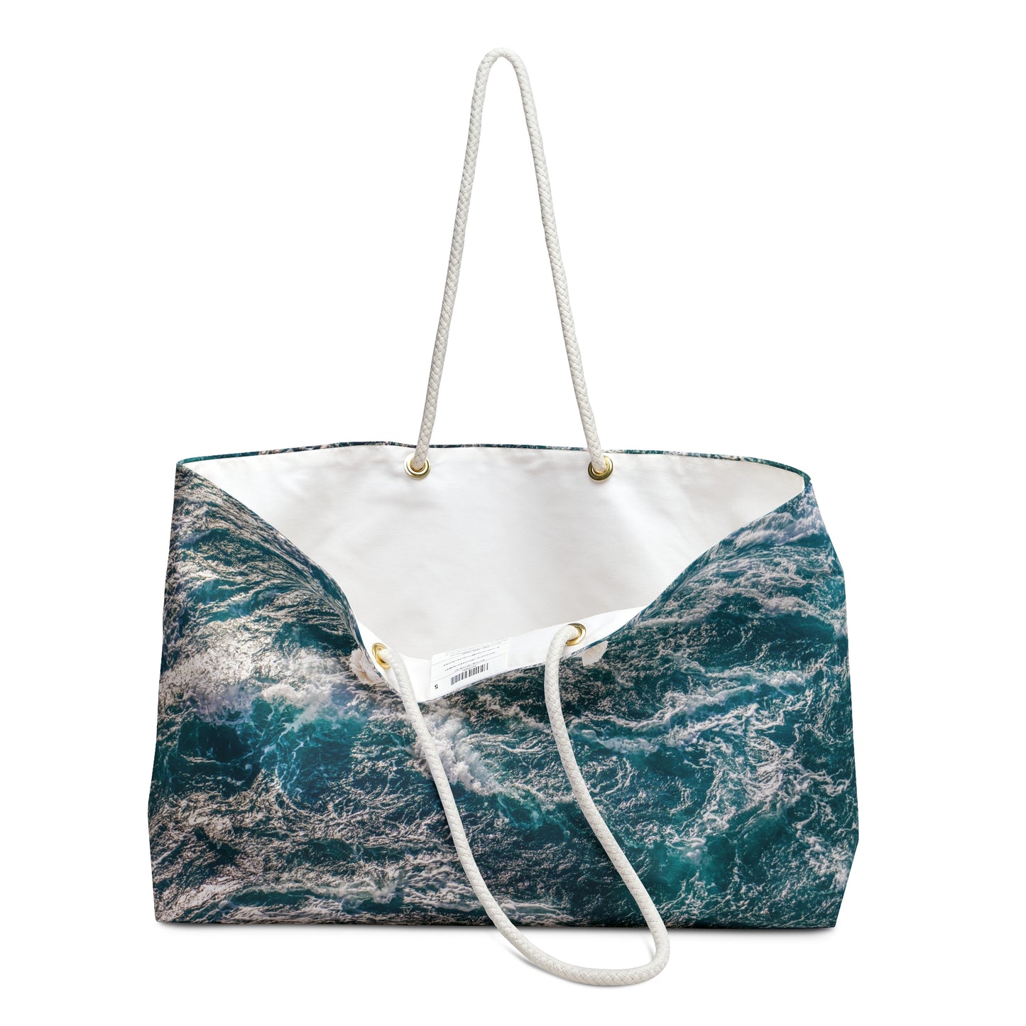 Ocean Waves Weekender Bag