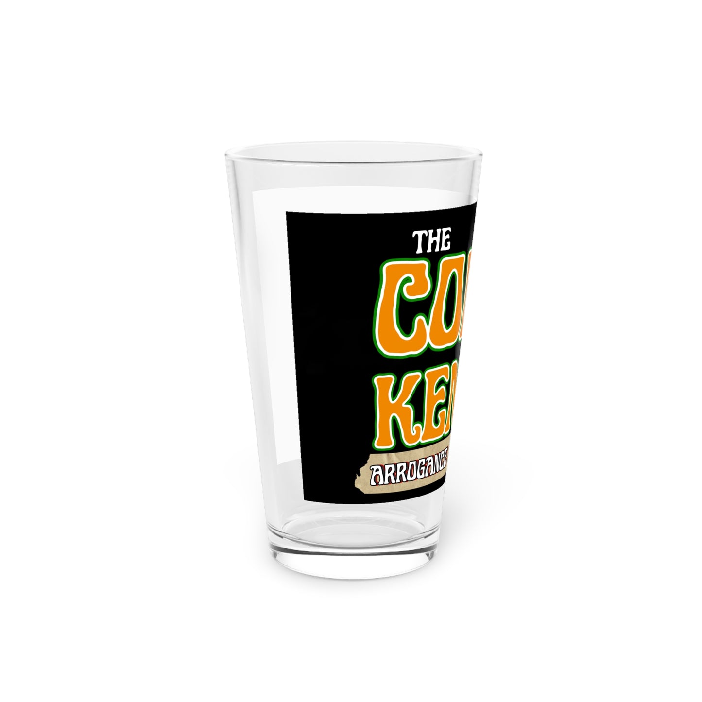 Conte and Kenny Show Pint Glass 16oz