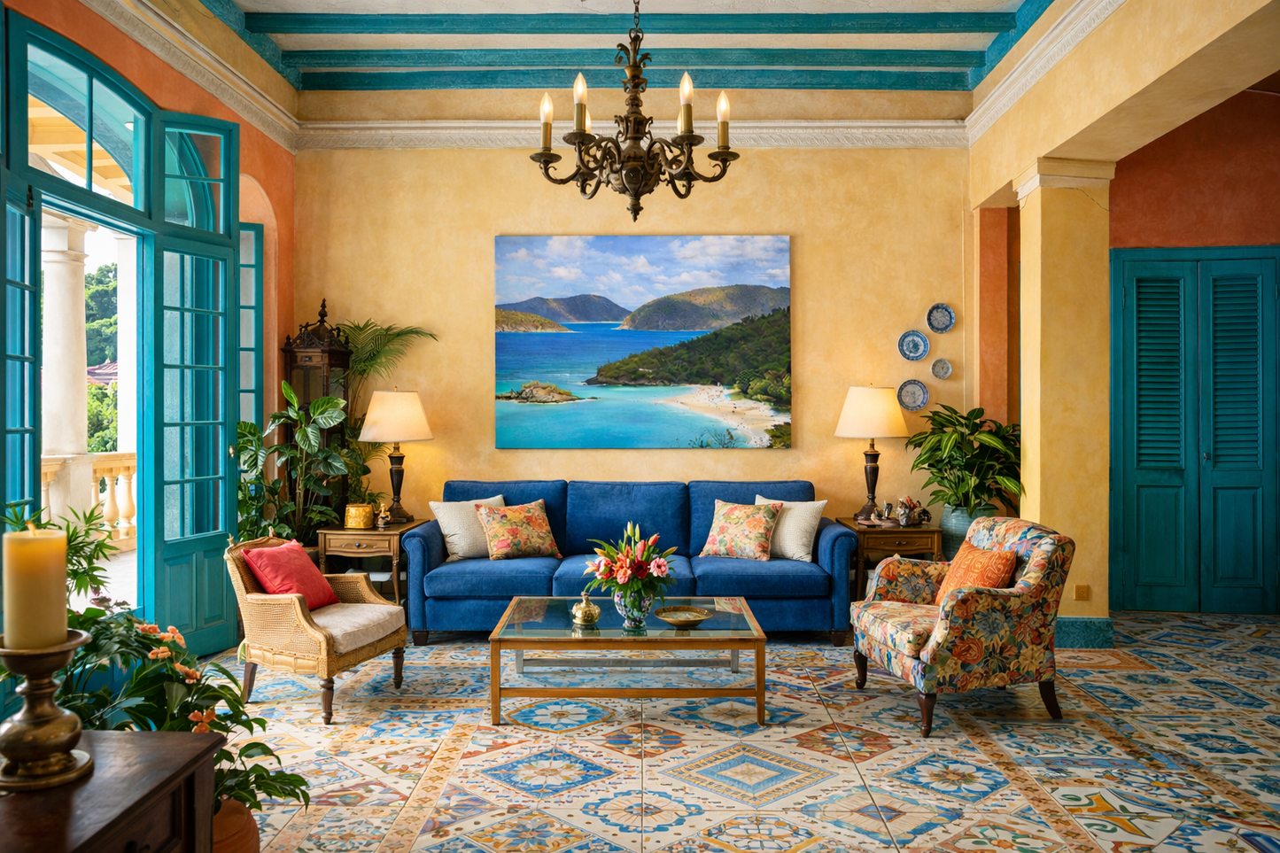 Trunk Bay Bliss – Caribbean Paradise from Above