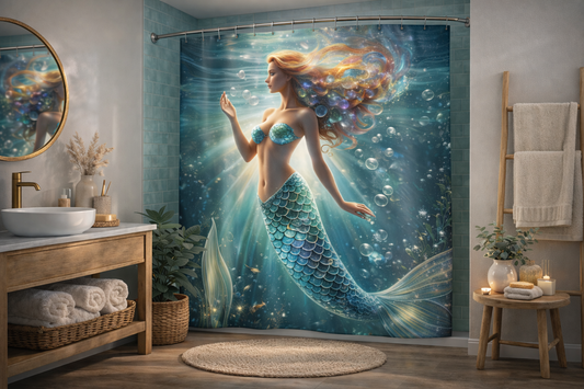 Mermaid Shower Curtain