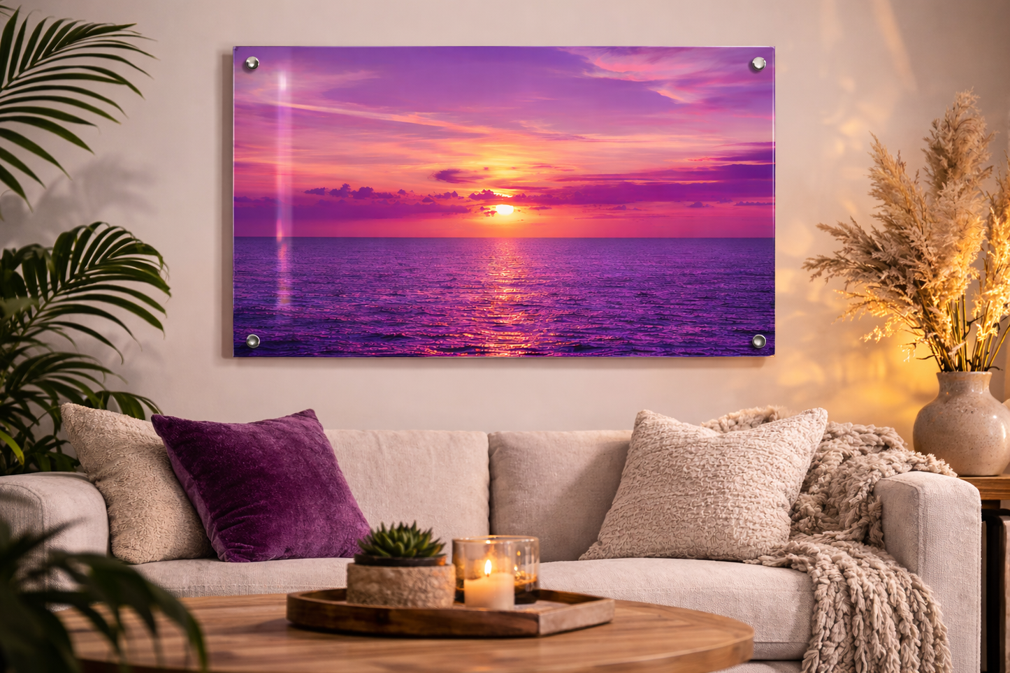 Purple Sunset Radiance