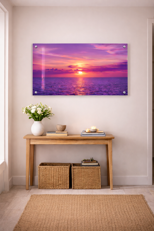 Purple Sunset Radiance