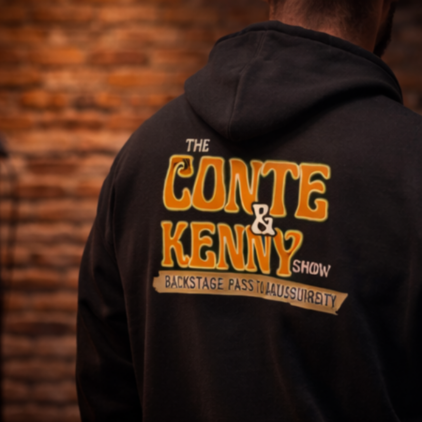 Conte and Kenny Laugh Instigator Zip Hoodie