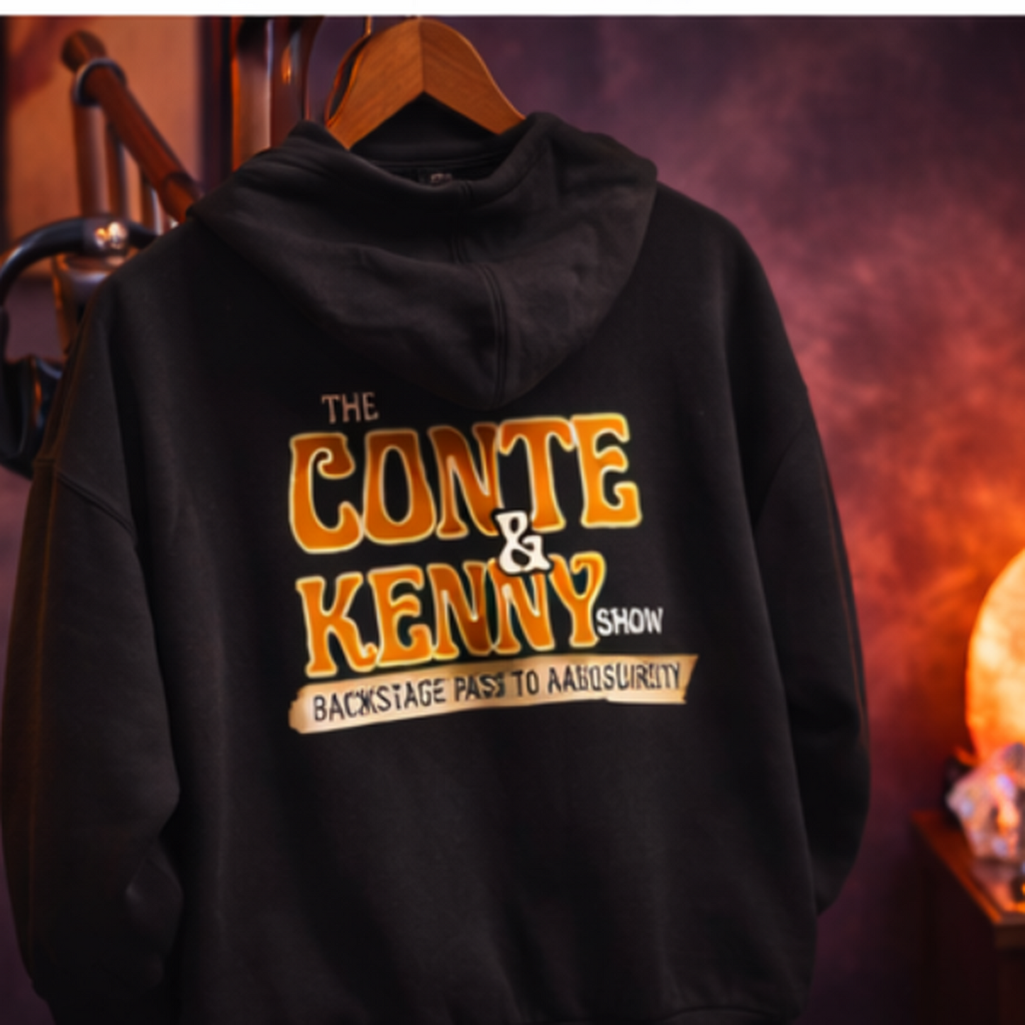 Conte and Kenny Laugh Instigator Zip Hoodie