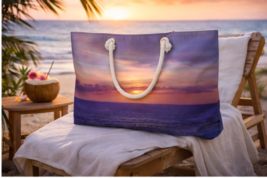 Sunset Beach Bag