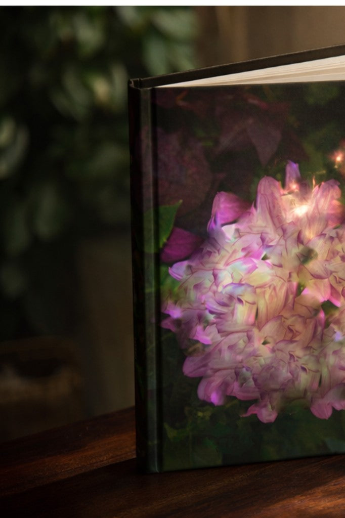 Pink Hydrangea Hardcover Journal
